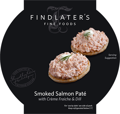 Findlater's Smoked Salmon Pâté with Crème Fraiche and Dill - 600g