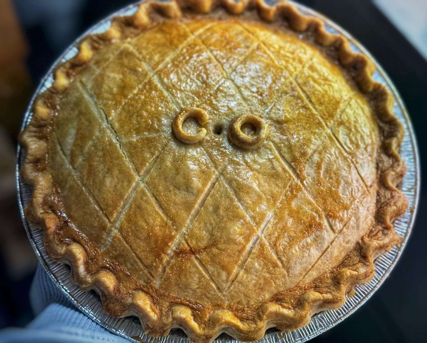 Albion Farm Cheese and Onion Pie