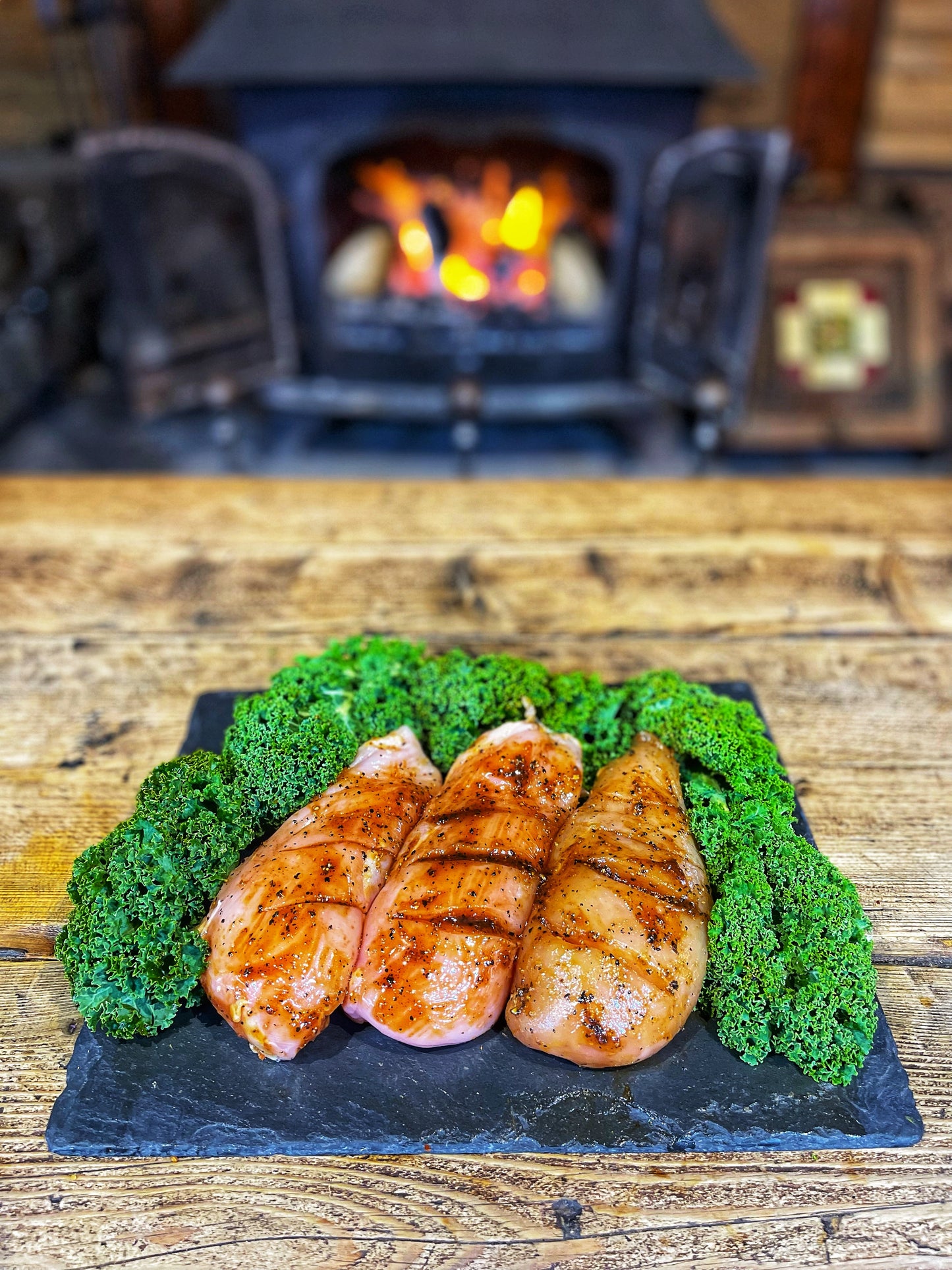 Black Garlic Chicken Breasts