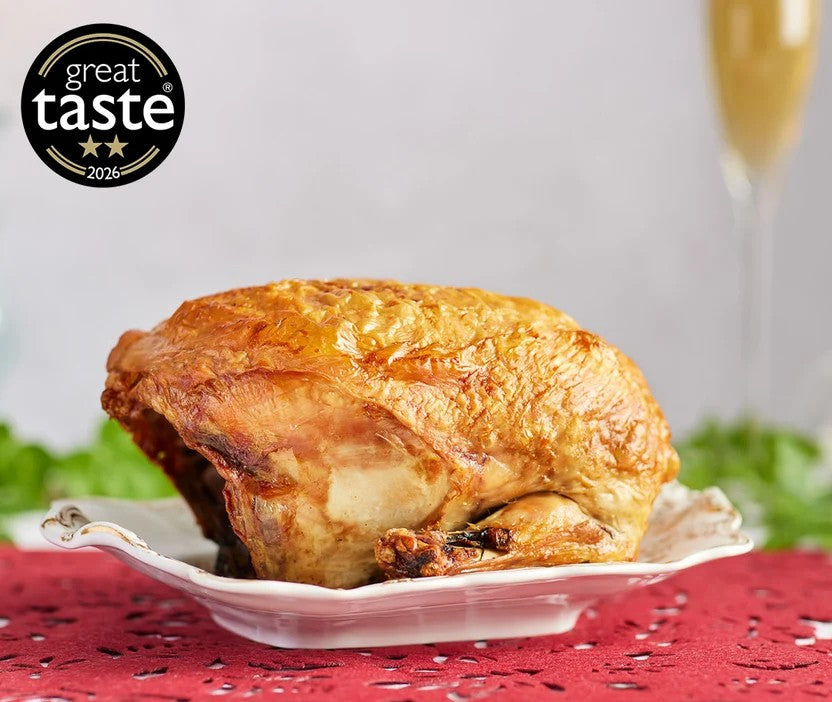 Herb Fed Christmas Rooster Crown