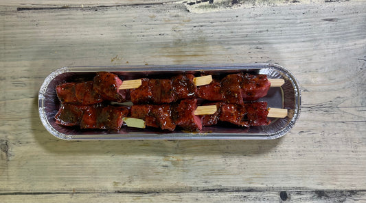 Black Garlic Beef Pintxos