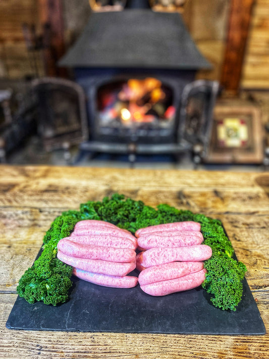 Thin Old English Sausages