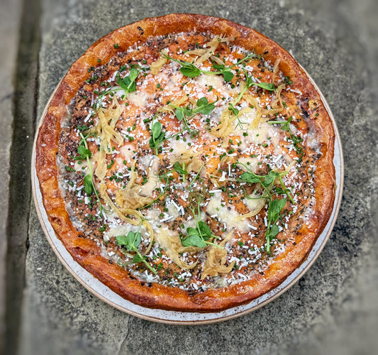 Albion Farm Cheese & Onion Quiche