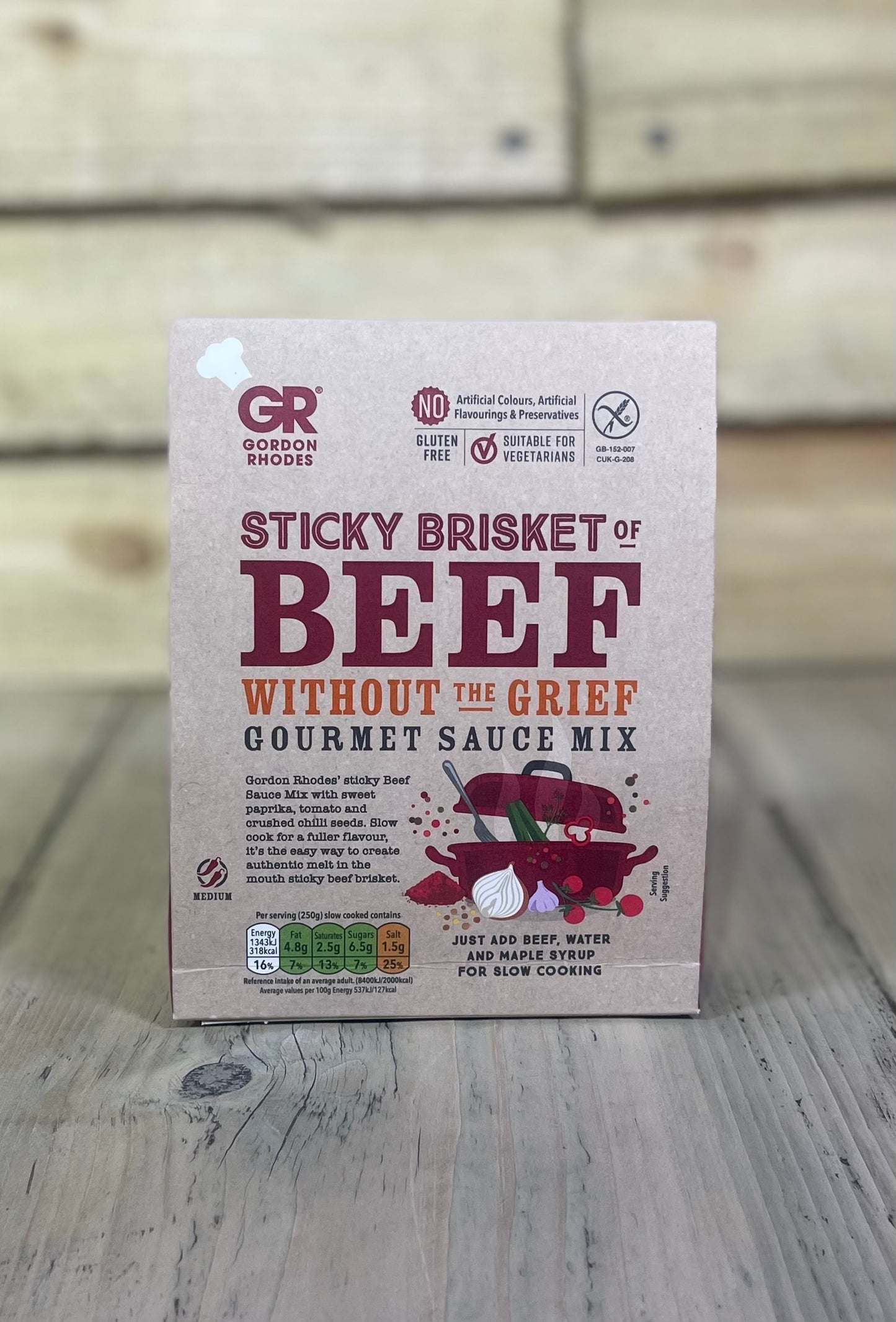 Gordon Rhodes Sticky Brisket of Beef