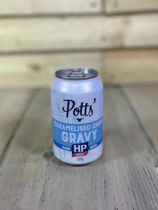 Potts Caramelised Onion and HP Sauce Gravy