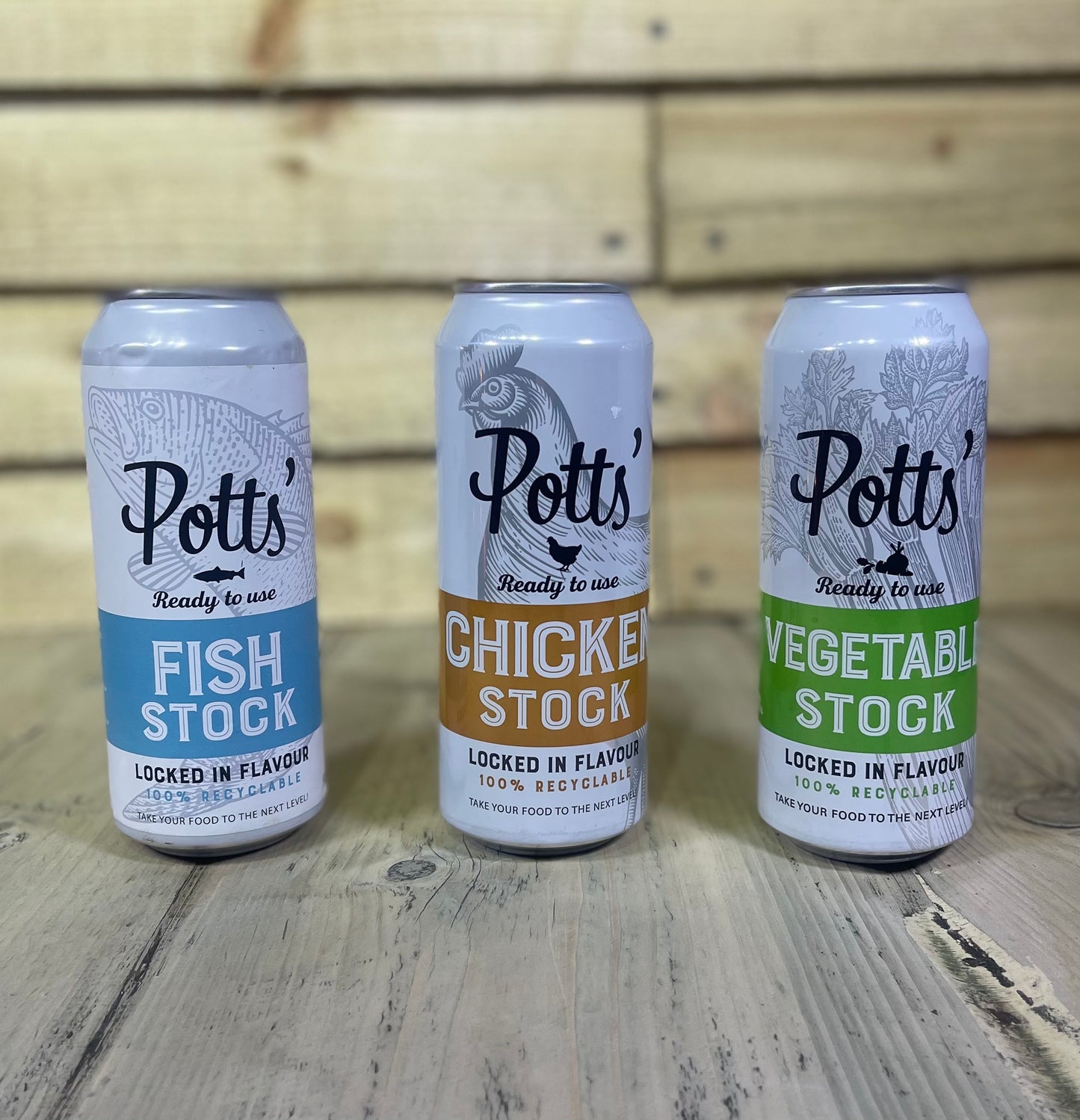 Potts Stock Can Collection